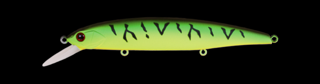 Leurre Suspendu Bassday Mogul Minnow 130SP – 130mm, 22.6g, Couleur MH-49, Avec Grelot (neuf)
