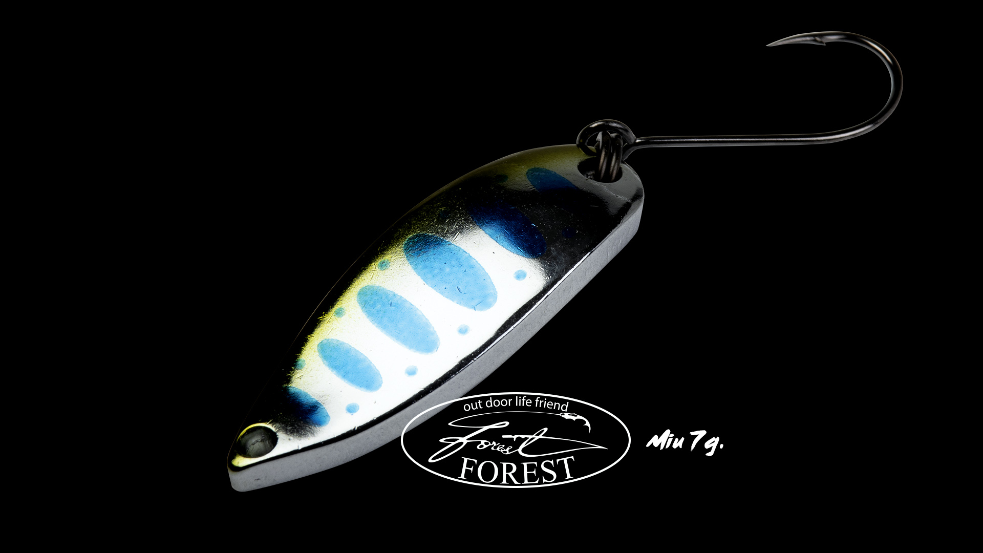 thumbnail image 2 of FOREST MIU 5g Trout Spoon – Made In Japan, Freshwater Casting Spoon For Trout & All Freshwater 2 of 6