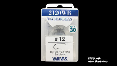 Varivas Bobine détail Fly 2120 WB Wave Barbless