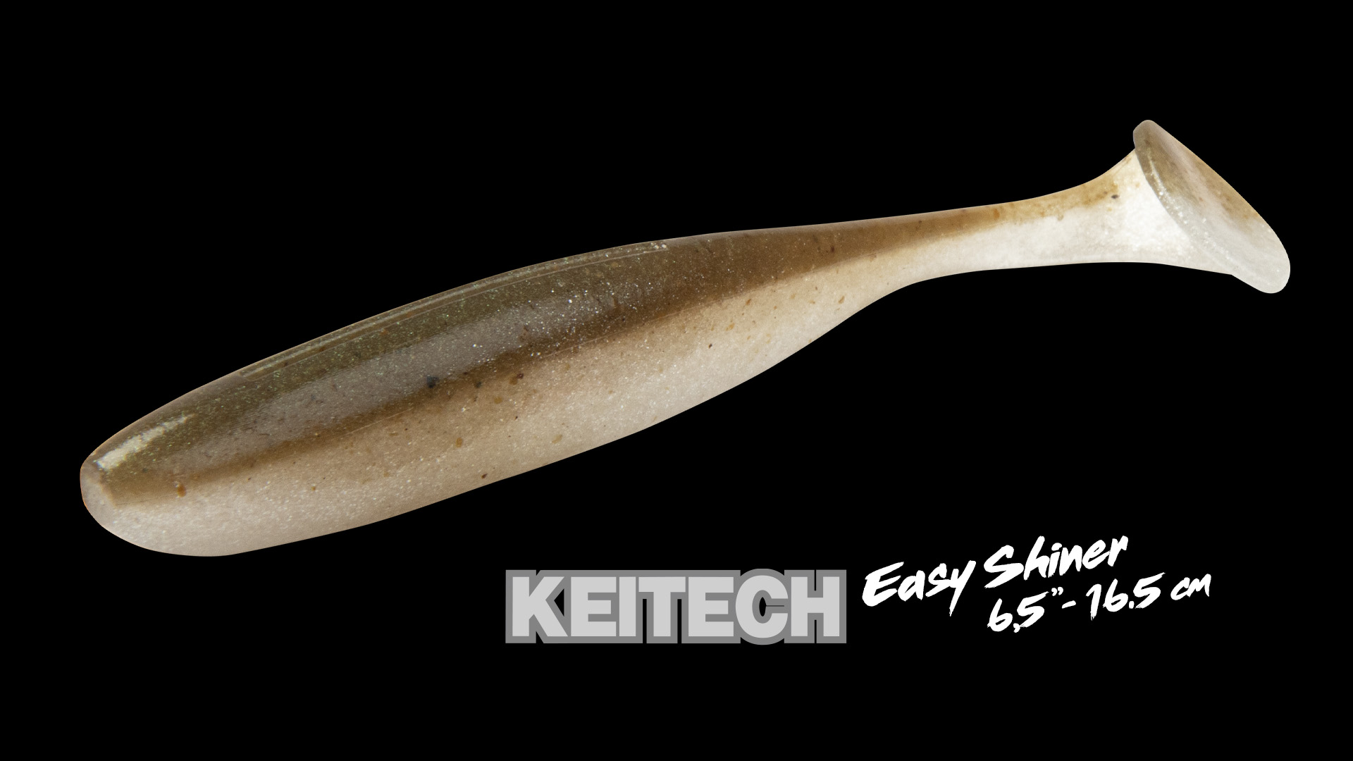 Leurre Souple Keitech Easy Shiner 5 – 12,5 Cm – 10,4 G – Queue En Pelle – Arôme Calmar – Lot De 5