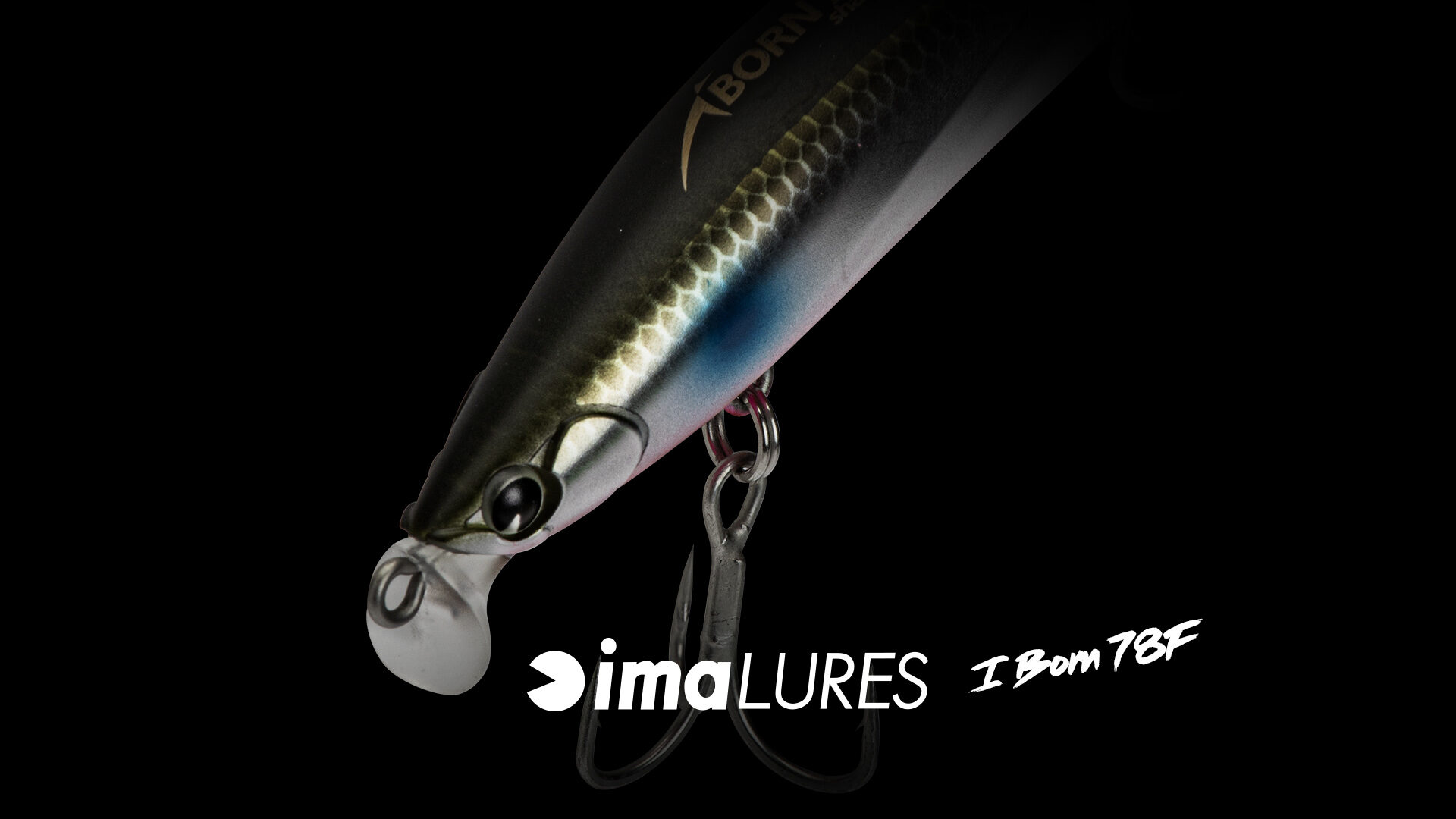 Leurre Flottant Ima Iborn 98F - 98mm 13g - Pêche Shallow