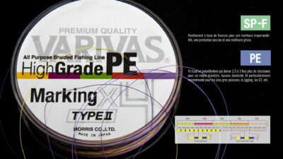 Varivas High Grade Marking type II x 4 et x8 Détail