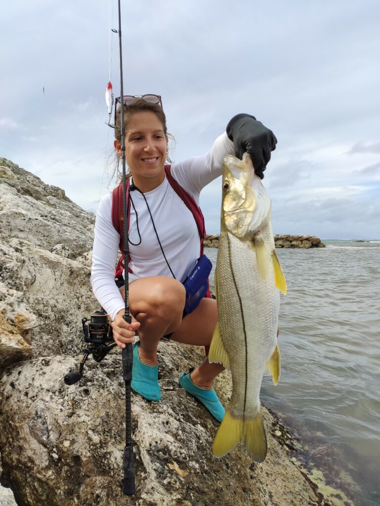 Snook Ima Lures Honey Trap Ловля снука на приманку Ima Honey Trap