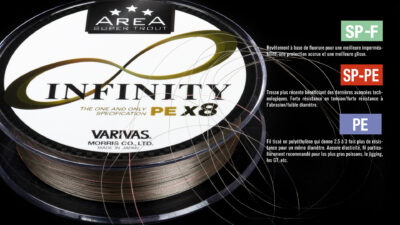 Area Super trout Infinity PE x8 dÇtail 1