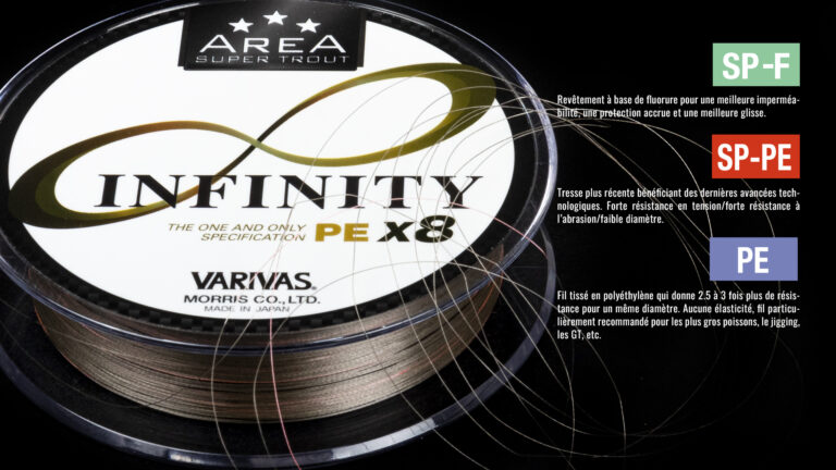 Super Trout Area INFINITY PE X8