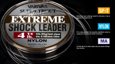 Super trout extreme shock leader Nylon detail 1