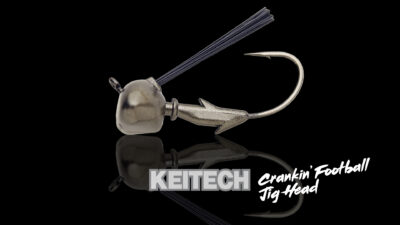 KEITECH Crankin' Football Jig Head dÇtail 1