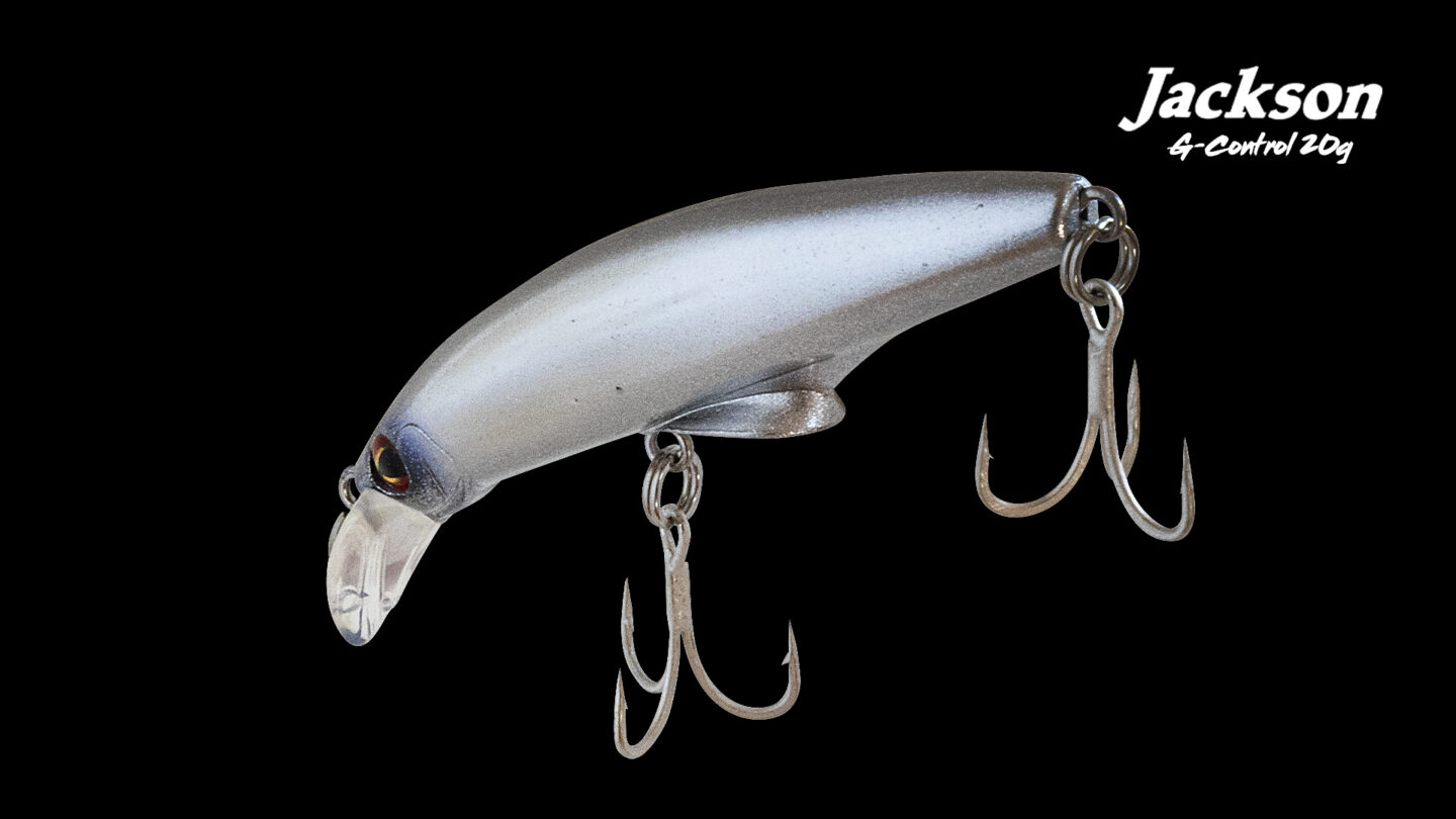 Leurre Jackson G Control 20g Coulant - 75mm, Avec Cliquetis - Pour Bar En Pêche Mer