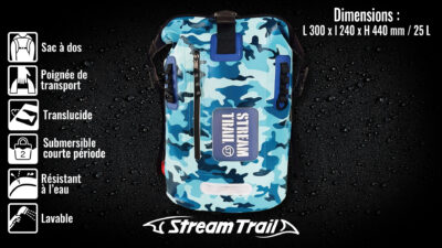 Dry Tank 25L Camo Detail 1