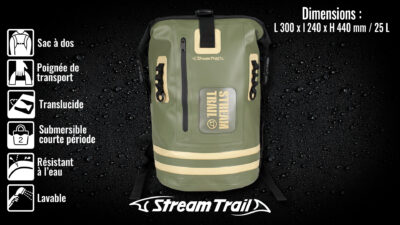 Dry Tank 25L Stripe Detail 1