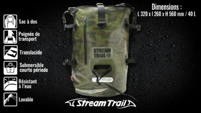 Dry Tank 40L Camo Detail 1