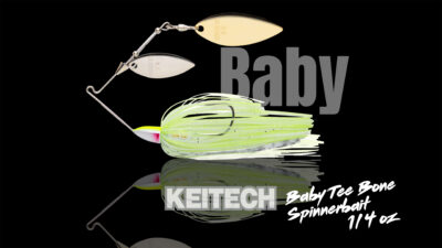 KEITECH Baby Tee Bone Spinerbait Détail 1