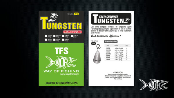 Plomb Tungstène Grenade Fastach Sinker – Image 3