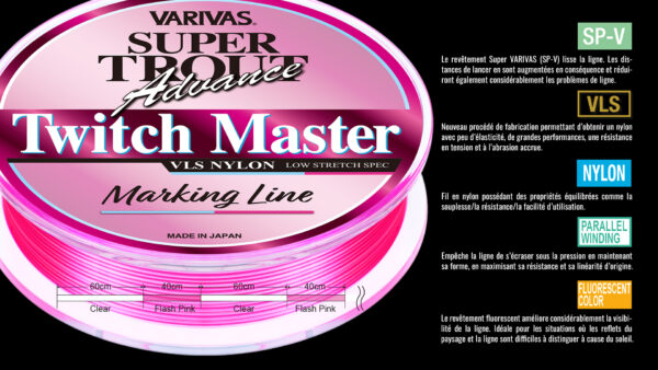 SUPER TROUT Advance Twitch Master Marking – Nylon