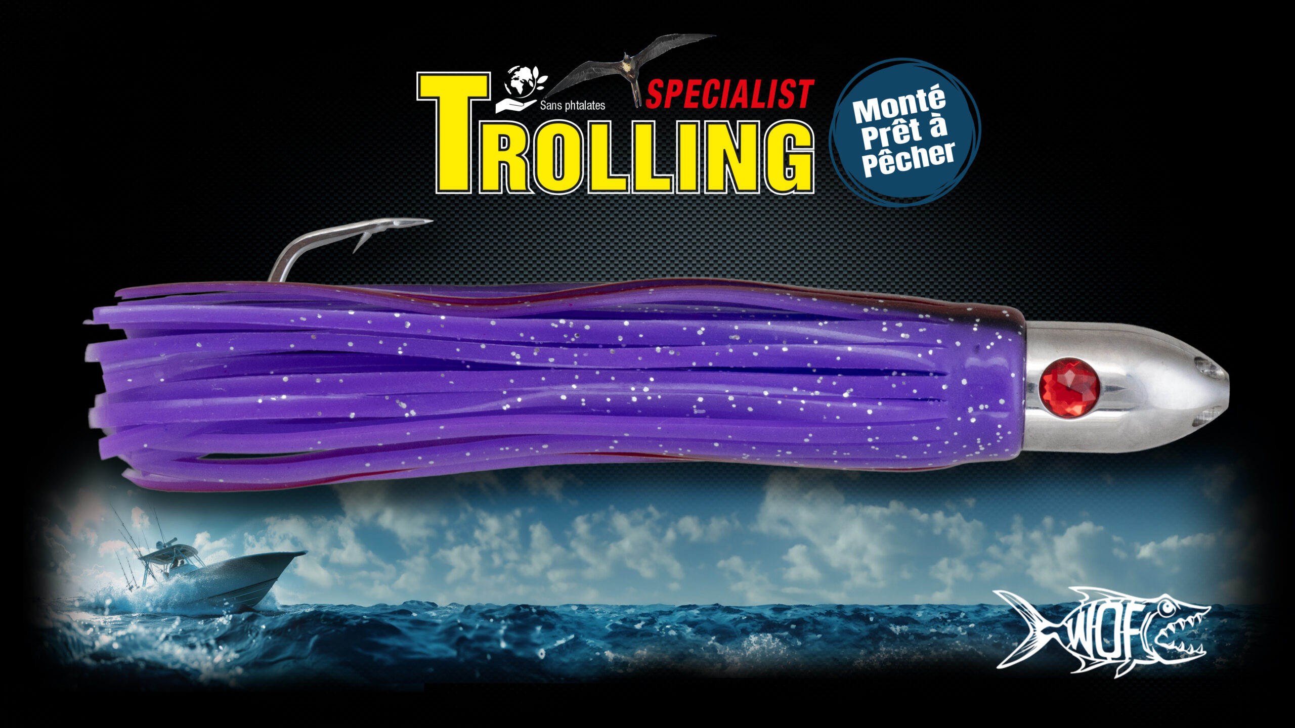 TROLLING BULLET JET HEAD