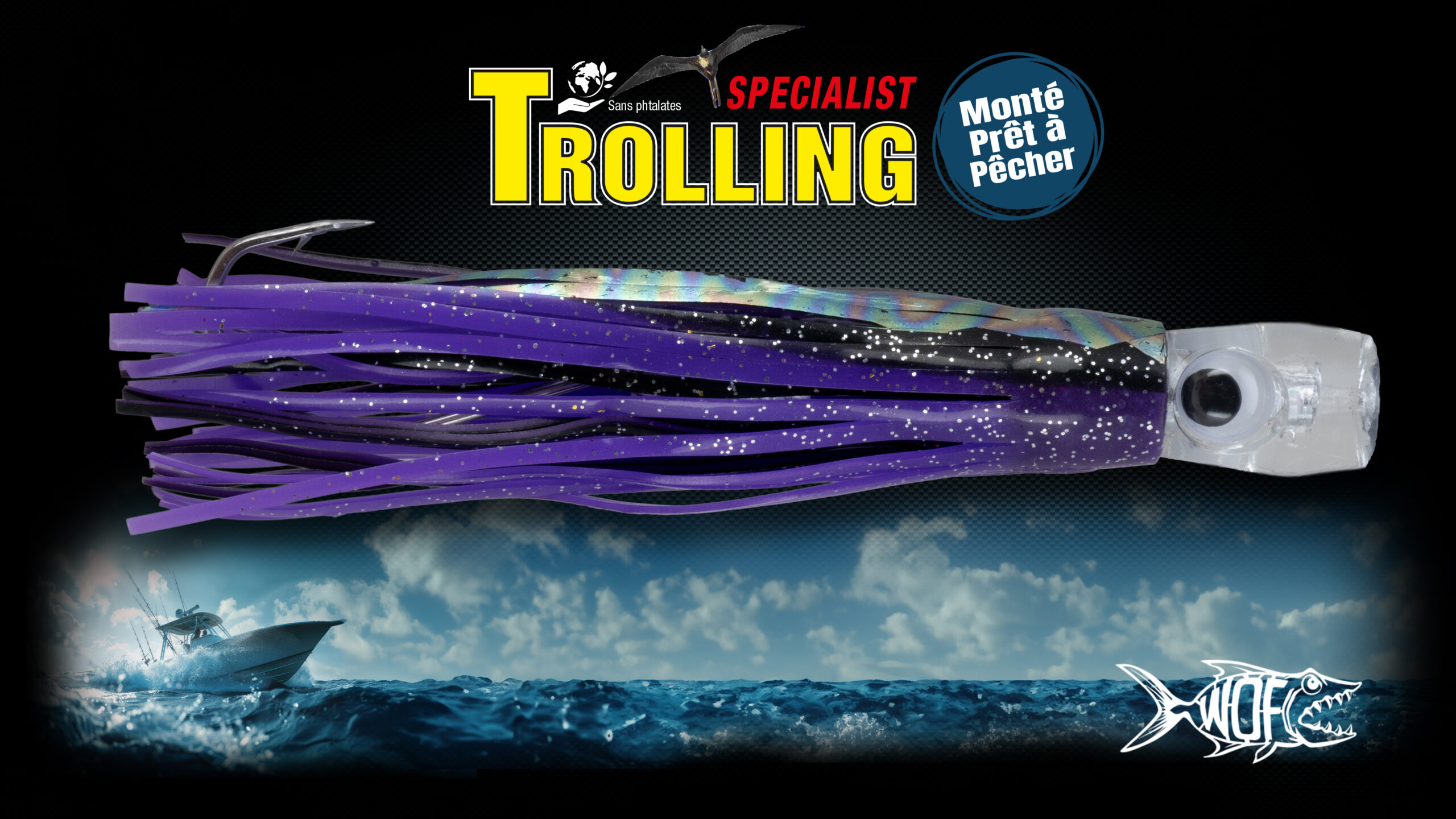 TROLLING CHUGGER HEAD