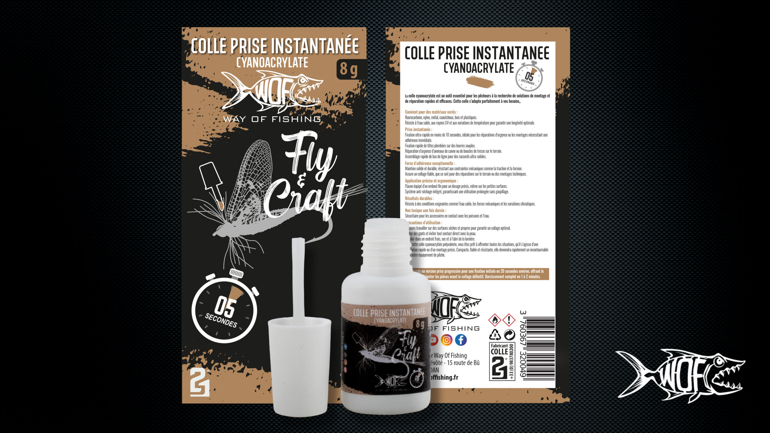 Colle Pinceau 8gr - FLY&CRAFT – Image 2