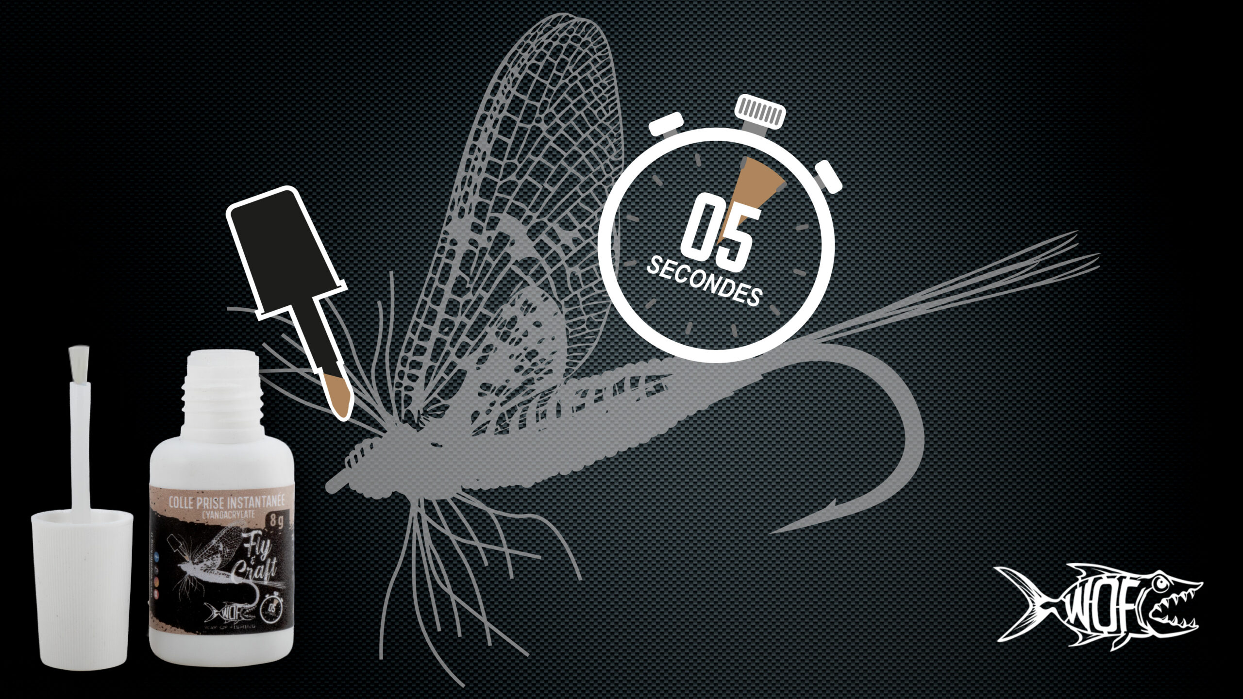 Colle Pinceau 8gr - FLY&CRAFT – Image 3