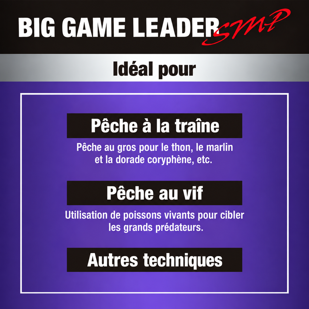 Big Game Leader SMP NYLON – Image 5