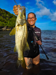 Leurre souple FishUp pour la pêche du snook