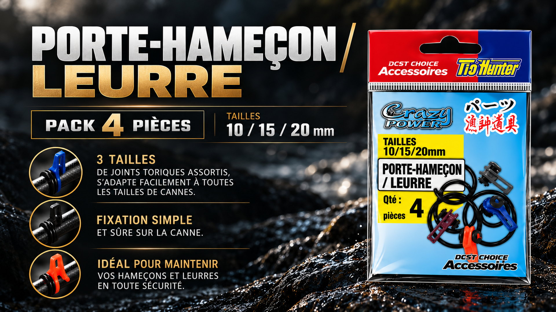keeper-Porte-hameçon / leurre